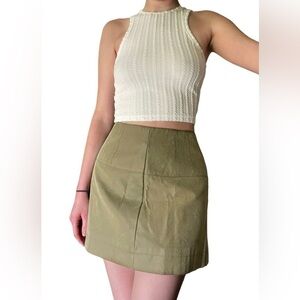 Free People Tan Skirt